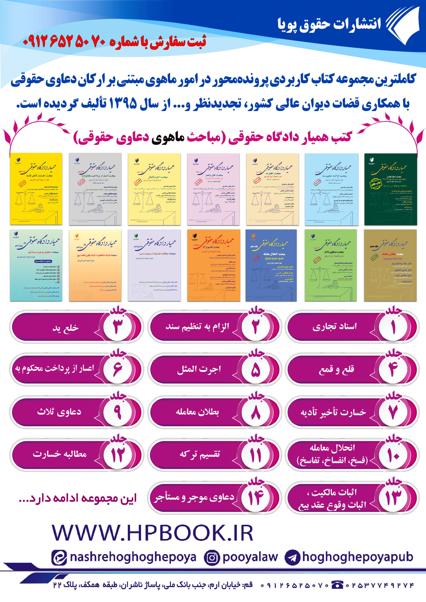 مجموعه کتاب های همیار دادگاه حقوقی
